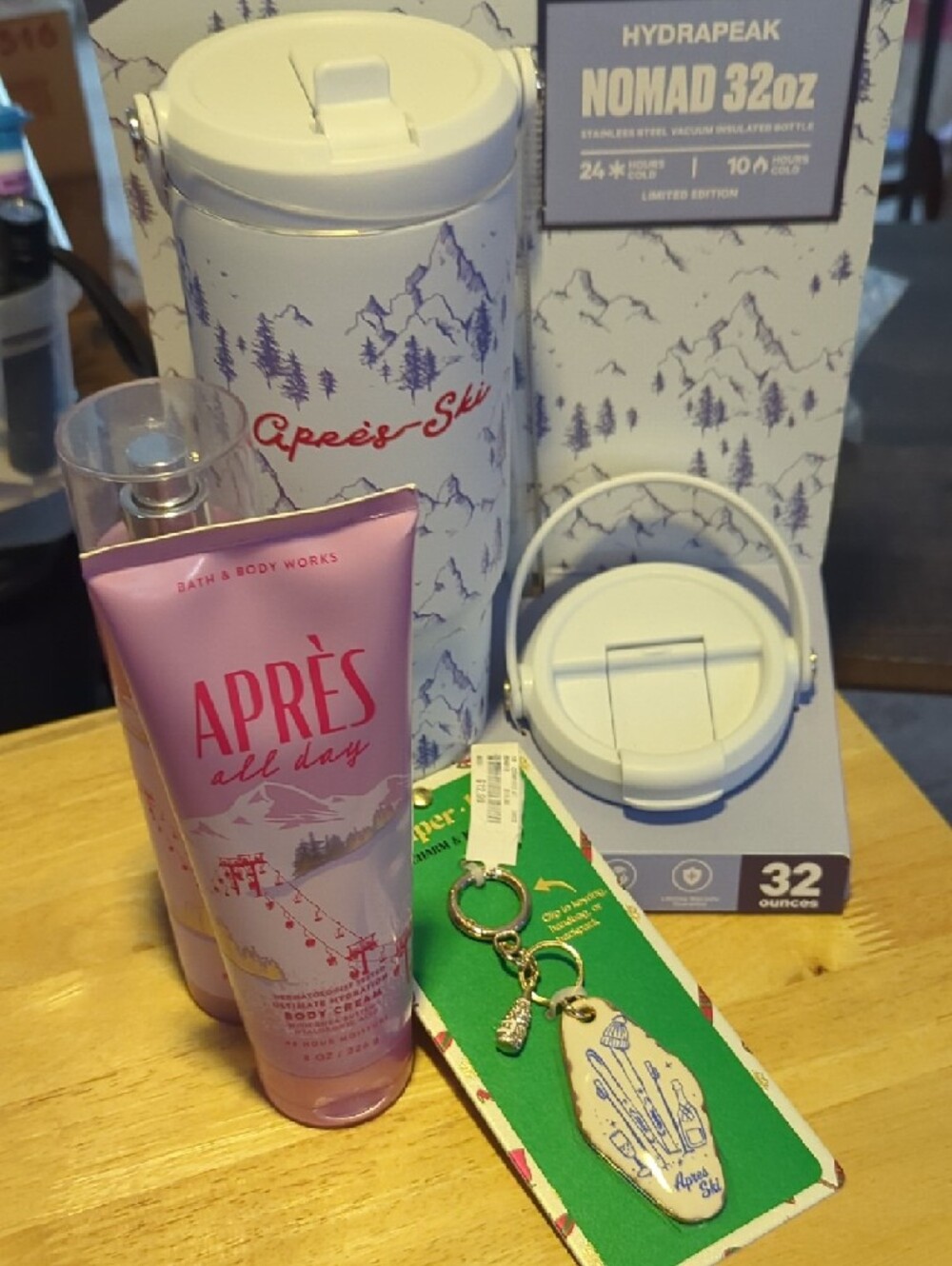 Hydrapeak Nomad 32oz Insulated Tumbler Gift Set Apres Ski - Picture 9 of 10